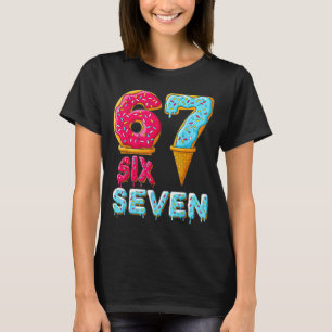 Camiseta Baseball Drip Número 67 Jogador 67 Meme Sorvete D