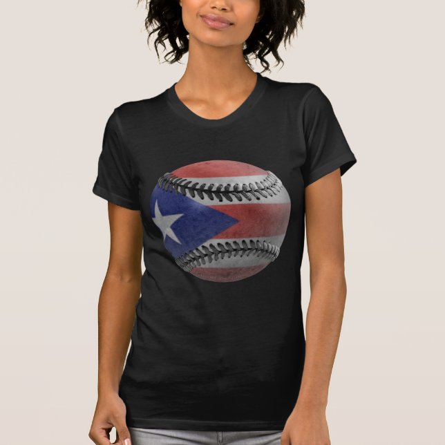 Camiseta Baseball em Porto Rico (Frente)