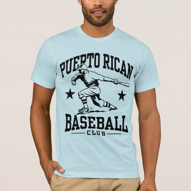Camiseta Baseball em Porto Rico (Frente)