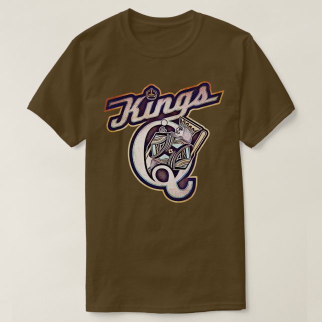 Camiseta Baseball em Queens Kings (Frente do Design)