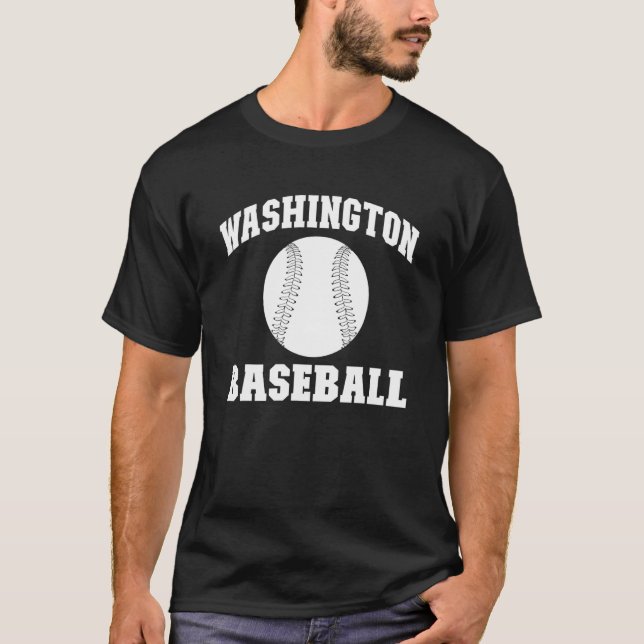 Camiseta Baseball Evergreen State Washington State (Frente)