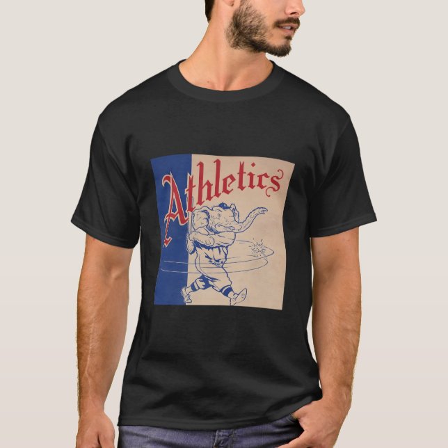 Camiseta Baseball Filadélfia de atletismo 1929 (Frente)