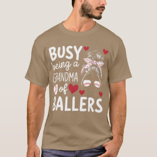 Camiseta Baseball Grandma Grandmother Grandparents Day fami