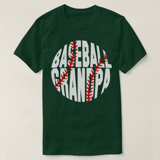 Camiseta Baseball Grandpa  (Frente do Design)