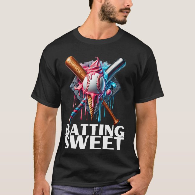 Camiseta Baseball Home Plate Drivers Sorvete Baseball B (Frente)