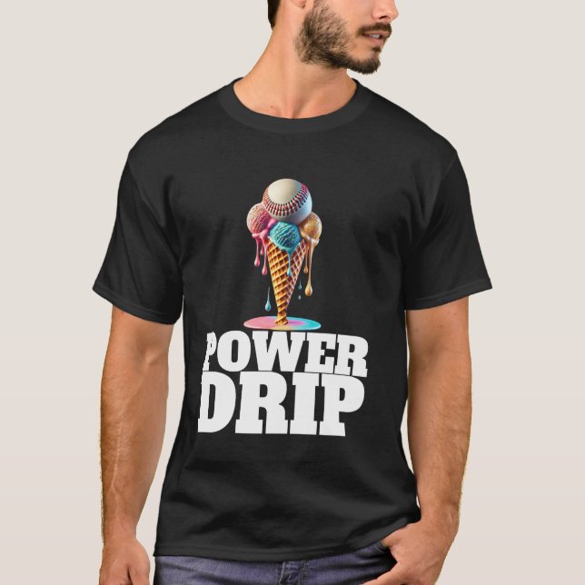 Camiseta Baseball Home Plate Drivers Sorvete Baseball B (Frente)