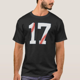 Camiseta Baseball Jersey Number 17