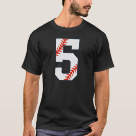 Camiseta Baseball Jersey Number 5