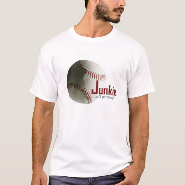 Camiseta Baseball Junkie TShirt (Frente)