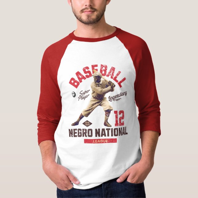 Camiseta Baseball Legends Negro National League, EST 1920 (Frente)