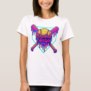 Camiseta Baseball Lifestyle Roupa Juvenil Baseball Drie Ice