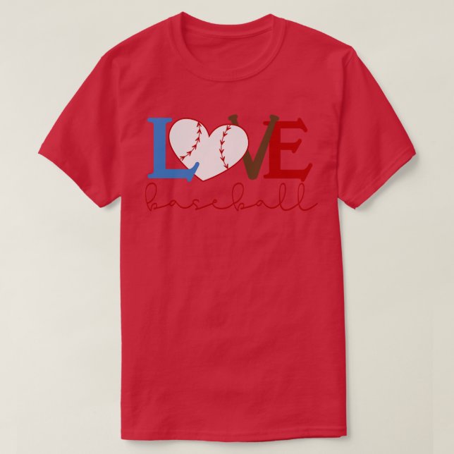 Camiseta Baseball Lover 1 (Frente do Design)
