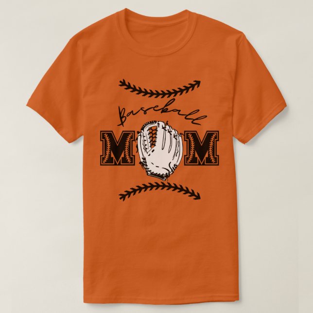 Camiseta Baseball Mãe 26 (Frente do Design)