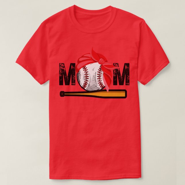 Camiseta Baseball Mãe 33 (Frente do Design)