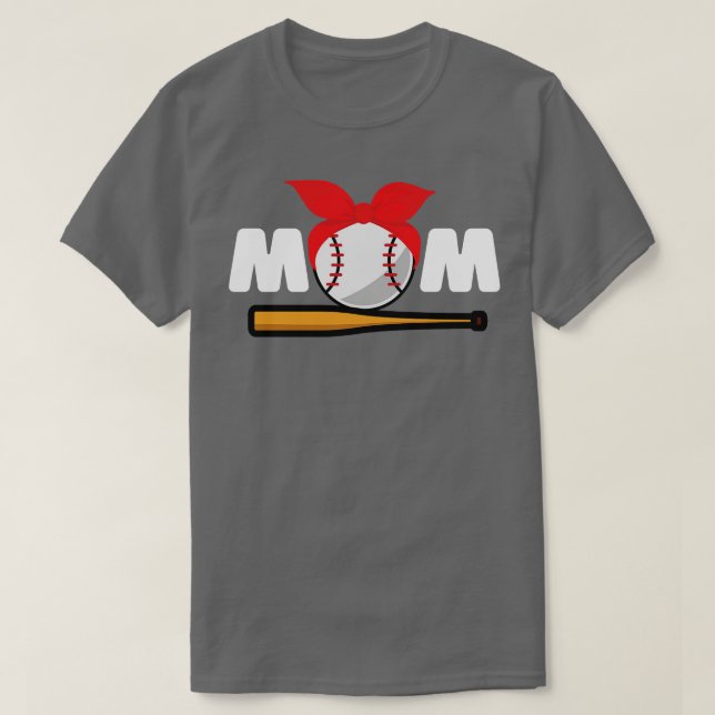 Camiseta Baseball Mãe 48 (Frente do Design)