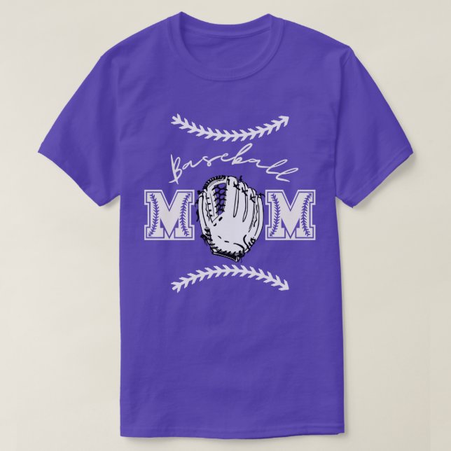Camiseta Baseball Mãe 6 (Frente do Design)