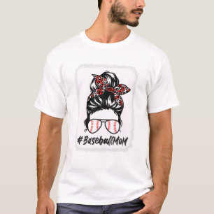 Camiseta Baseball Mãe, Dia de as mães De Pacote Mensageiro