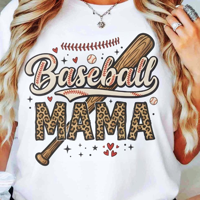 Camiseta Baseball Mama Game Day Sports Mom (Criador carregado)