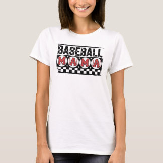 CAMISETA BASEBALL MAMA T-SHIRT DESIGN