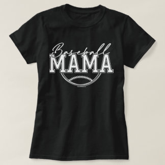 Camiseta Baseball Mama T-Shirt - Game Day Graphic Tee