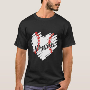 Camiseta Baseball Mema Ele Bola Dia de as mães Mema Orgulho
