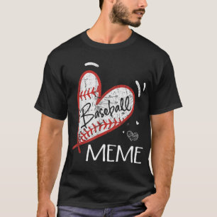 Camiseta Baseball Meme For Grandma Women Dia de as mães Gif