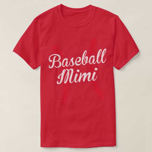 Camiseta Baseball Mimi (Frente do Design)
