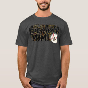 Camiseta Baseball Mimi Leopard Baseball Mimi
