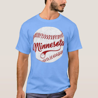 Camiseta Baseball Minnesota Team Love Baseball National Pas