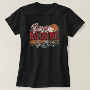 Camiseta Baseball Mom - Camiseta Gráfica Criando A
