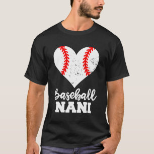 Camiseta Baseball Nani Baseball Ele Vovó Nani