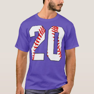 Camiseta Baseball Número 20 20 Baseball Jersey Pl Favorito