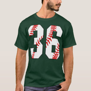 Camiseta Baseball Número 36 36 Beball Jersey Pl Favorito