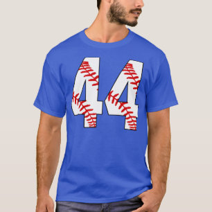 Camiseta Baseball Número 44 44 Pl Favorito De Baseball Jers
