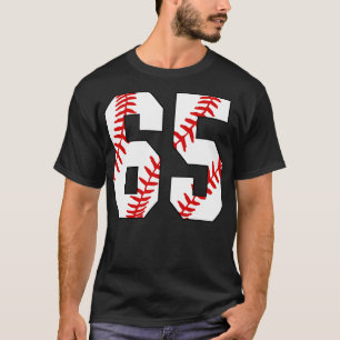 Camiseta Baseball Número 65 65 Pl Favorito De Baseball Jers