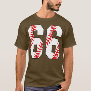 Camiseta Baseball Número 66 66 Baseball Jersey Pl Favorito