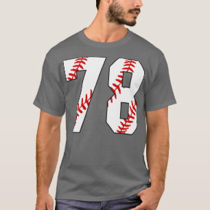 Camiseta Baseball Número 78 78 Pl Favorito De Baseball Jers