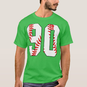 Camiseta Baseball Número 90 90 Baseball Jersey Pl Favorito