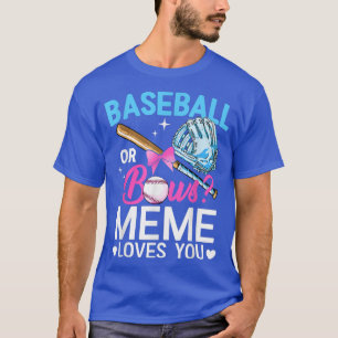 Camiseta Baseball Ou Arco Meme Te Ama Sexo, Revele Rosa
