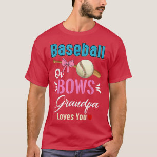 Camiseta Baseball Ou Arcos Vovô Te Ama A Revelação De Gêner