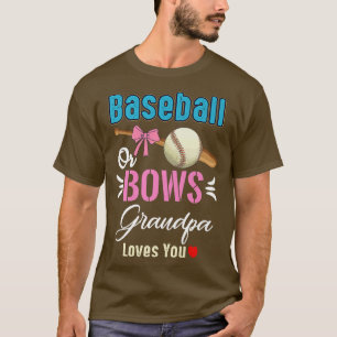 Camiseta Baseball Ou Arcos Vovô Te Ama A Revelação De Gêner
