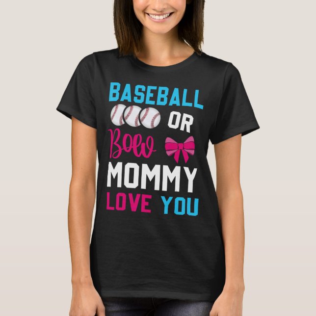 Camiseta Baseball ou Mamãe de Arcos te ama. (Frente)