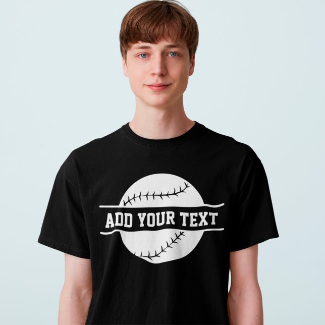 Camiseta Baseball Personalizado (Criador carregado)
