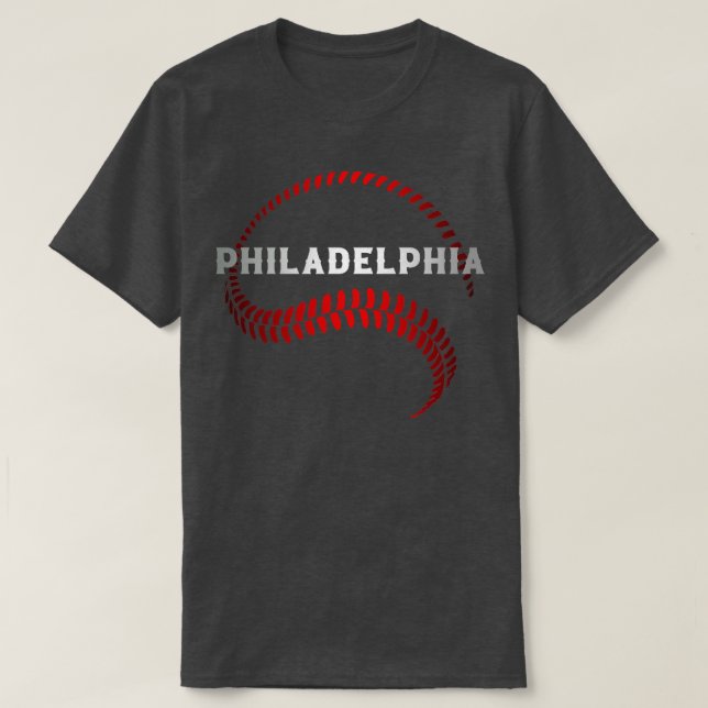Camiseta Baseball Philadelphia (Frente do Design)