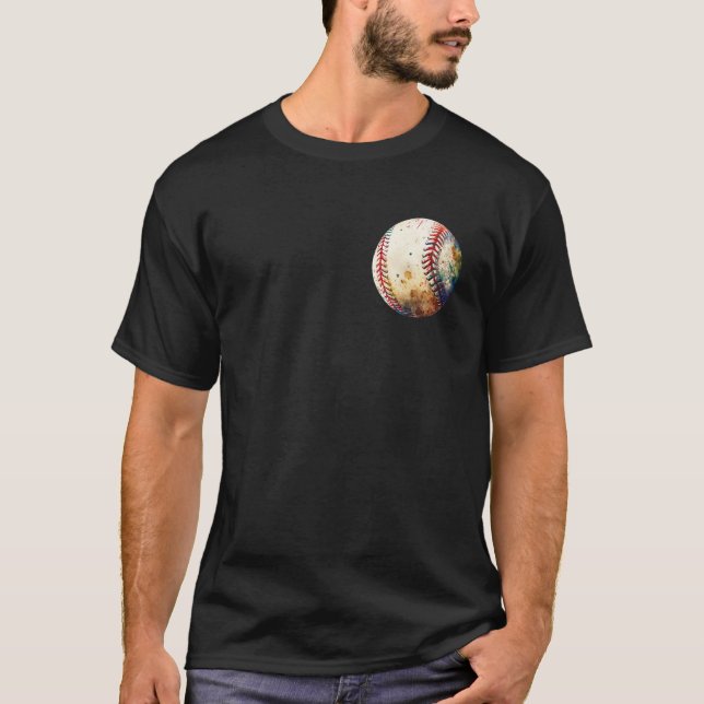 Camiseta Baseball Pocket Mom Baseball  Women Baseball Game  (Frente)