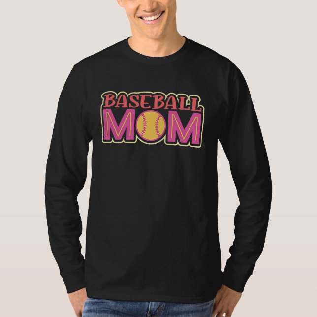 Camiseta Baseball quote for baseball moms (Frente)