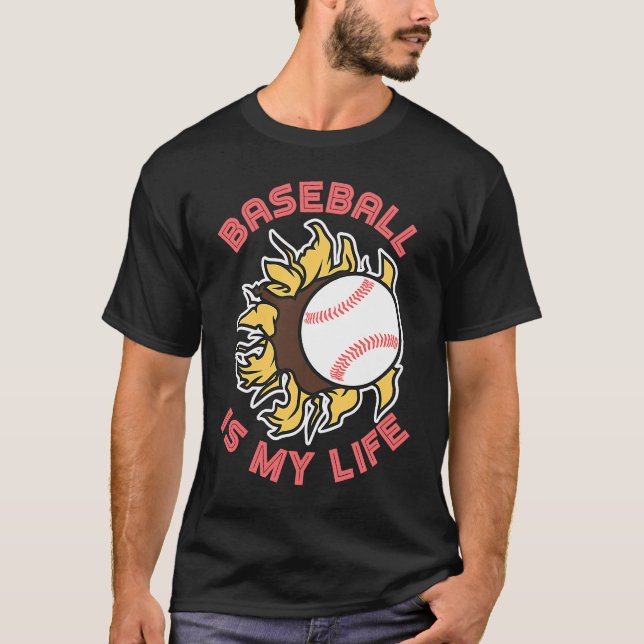 Camiseta Baseball quote for baseball players  1 (Frente)