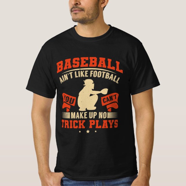 Camiseta Baseball Quotes  Baseball Fan Gift (Frente)