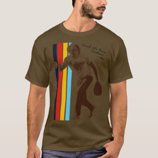 Camiseta Baseball Retro 80s Sanders Jogando Baseball Fan A