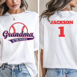 Camiseta Baseball Rookie do Ano do primeiro aniversario Bas